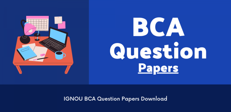 IGNOU BCA Question Papers