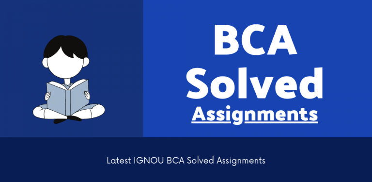 BCA solved assignment 2023-24