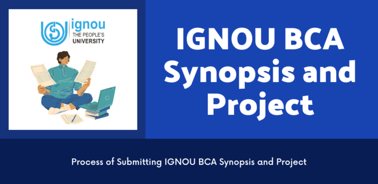 IGNOU BCA Synopsis and Project